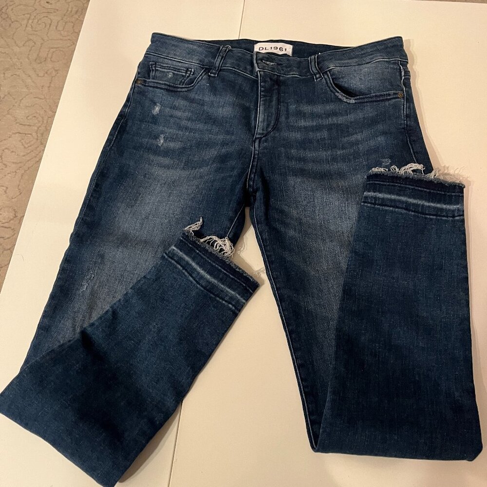 DL1961 Margaux‎ Instasculpt Ankle Skinny Jeans Size 28 💗